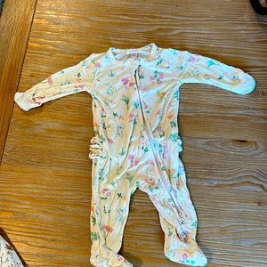 Angel Dear onesie with ruffles on the back
